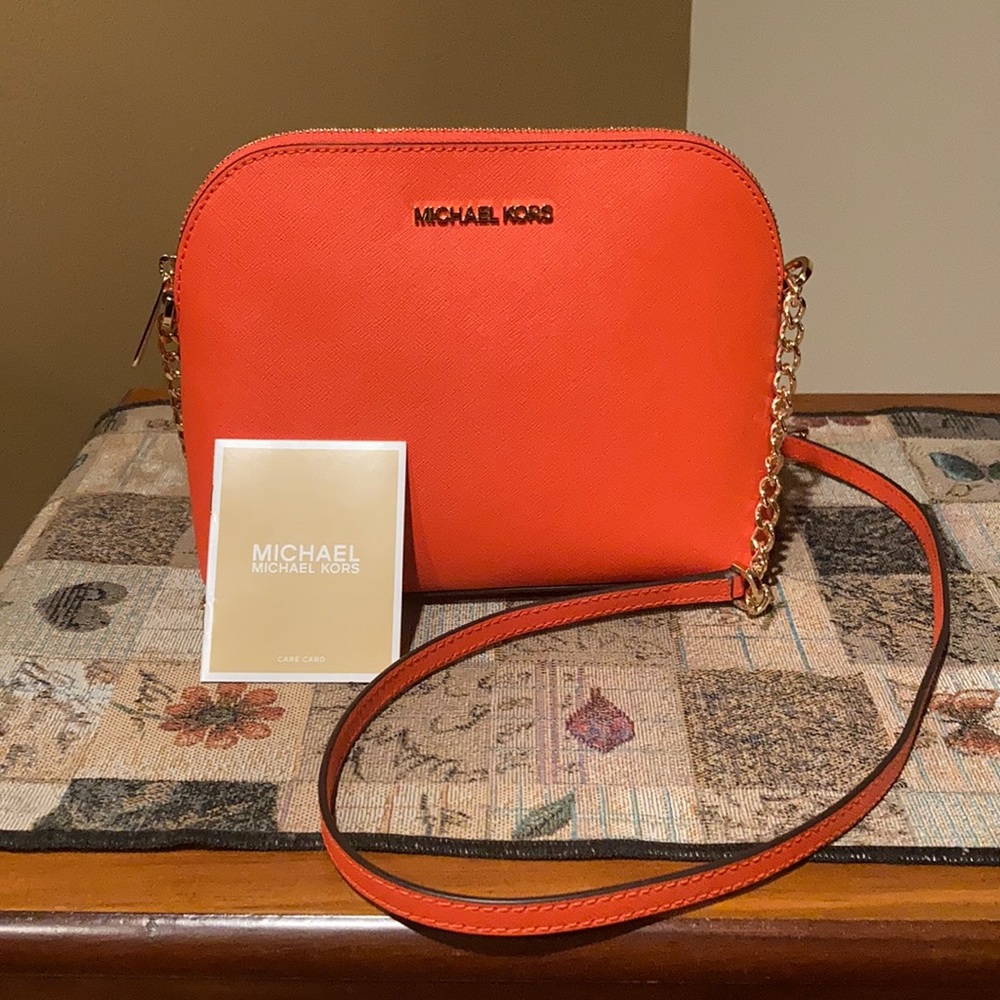 NWT Michael Kors Dome Purse